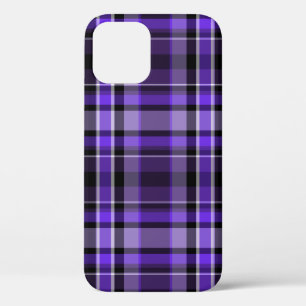 Case-Mate iPhone Case Plaid violet et noir