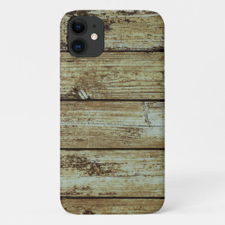 Case-Mate iPhone Case Planches en bois défoncées mousse verte
