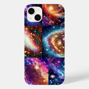 Coque Pour iPhone 14 Plus Planète cosmique violet Galaxie Paysage spatial
