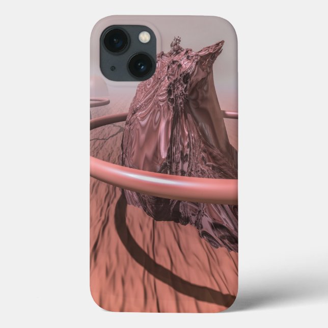 Coques Case-Mate iPhone Planète Mars. Tempête (Verso)