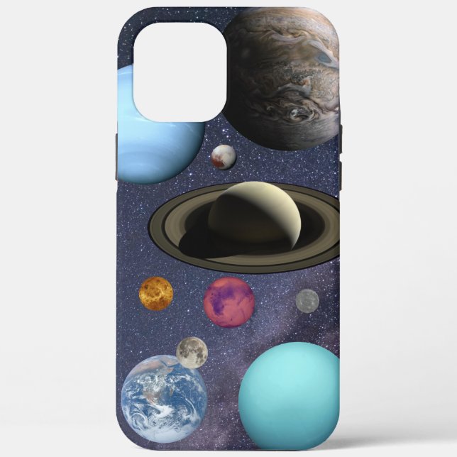 Coques Case-Mate iPhone Planètes du système solaire (Verso)