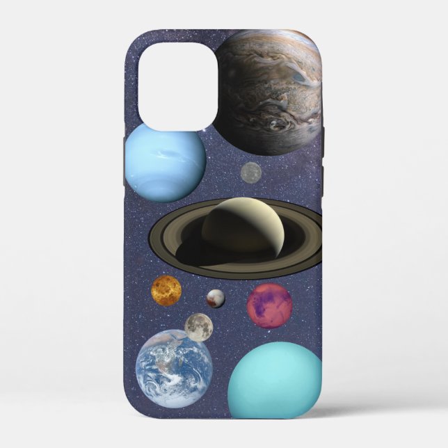 Coques Case-Mate iPhone Planètes du système solaire (Verso)