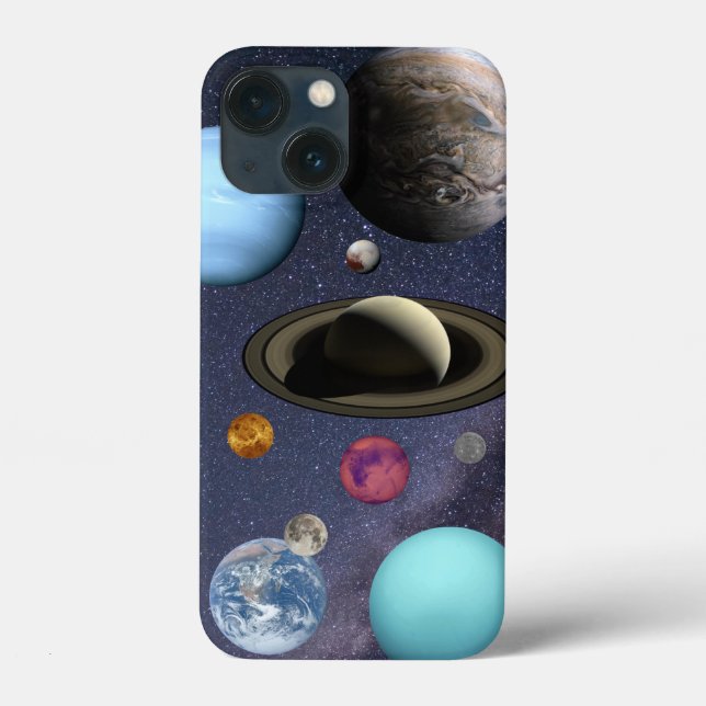 Coques Case-Mate iPhone Planètes du système solaire (Verso)