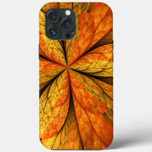 Case-Mate iPhone Case Plante d'automne, Abstrait moderne Fractal Art Lea
