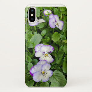 Case-Mate iPhone Case plante de pansement violet et blanc