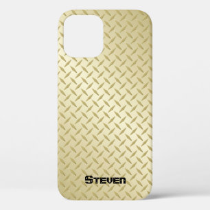 Case-Mate iPhone Case Plaque de diamant d'or avec nom