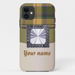 Coque Case-Mate Pour iPhone Plaque de tartan brun rouillé