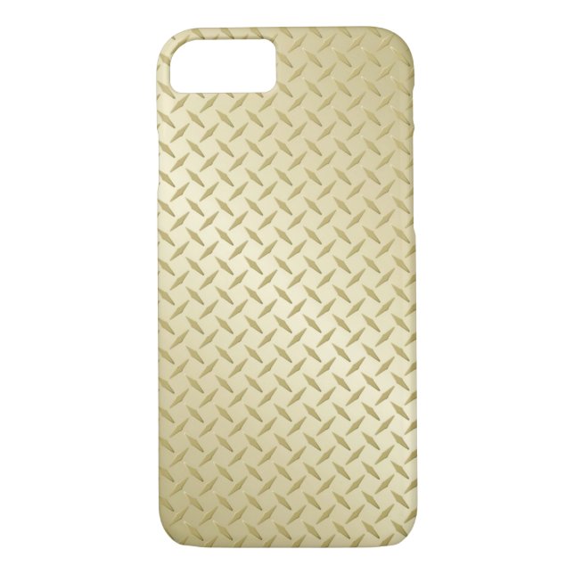 Coques Case-Mate iPhone Plaque diamant d'or (Dos)