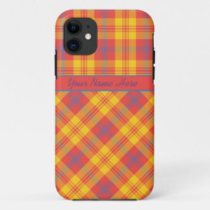 Coque Case-Mate Pour iPhone Plaqué en diagonale rouge, orange, jaune et bleu