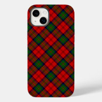 Plaque vert rouge tartan MacDuff