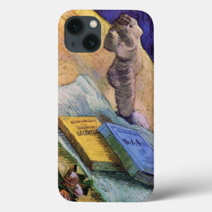 Etui iPhone 13 Plaster Statuette Rose et romans Vincent van Gogh