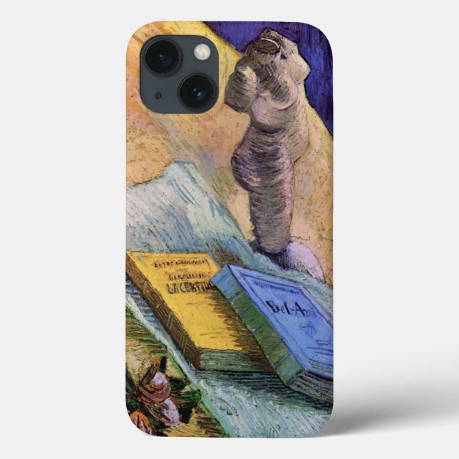 Coques Case-Mate iPhone Plaster Statuette Rose et romans Vincent van Gogh (Verso)
