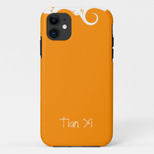 Case-Mate iPhone Case Plat Orange Professionnel Élégant Moderne