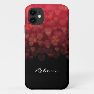 Etui iPhone Case-Mate Pleuvoir des coeurs