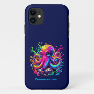 Case-Mate iPhone Case Plongée de pieuvre colorée