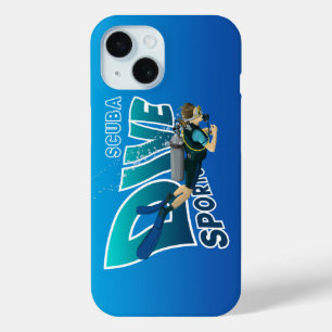 Coque Pour iPhone 15 Plongée en scaphandre