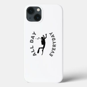 iPhone 13 Case Plongeur autonome R toute la journée quotidien