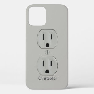Case-Mate iPhone Case Plug-in électrique amusant - Personnalisé