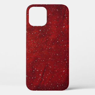 Case-Mate iPhone Case Pluie sur cuir rouge