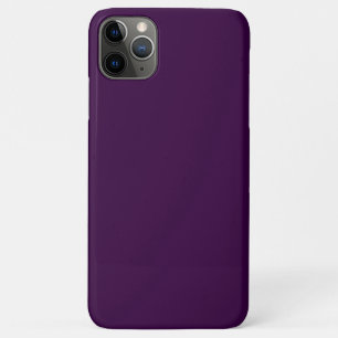Case-Mate iPhone Case Plum foncé violet profond solide