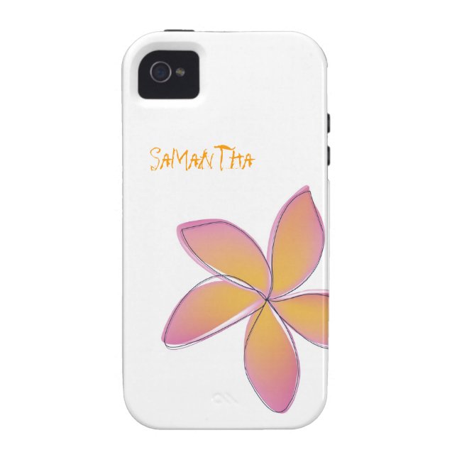 Coques Case-Mate iPhone Plumeria (Dos)