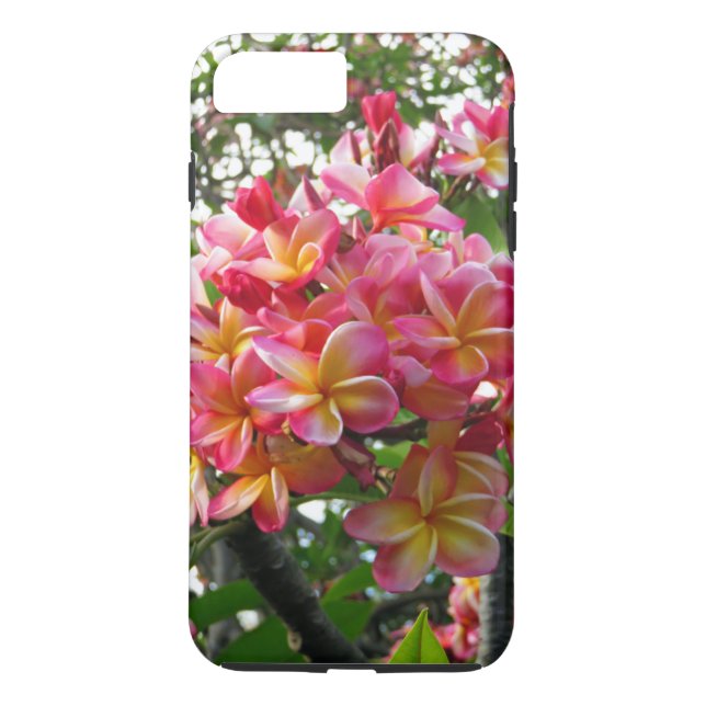 Coques Case-Mate iPhone Plumeria hawaïenne (Dos)