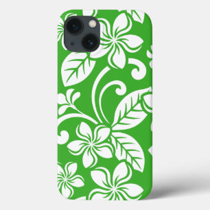 Case-Mate iPhone CASE PLUMÉRIE DE L'ÎLE (VERT DE CITRUS)