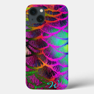 Case-Mate iPhone Case Plumes de paon 1 à 3 options