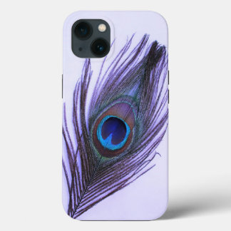 Case-Mate iPhone Case Plumes de paon violet sur violet