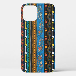 Case-Mate iPhone Case Plumes ethniques : Broderie Boho Chic