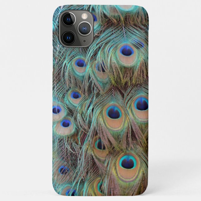 Coques Case-Mate iPhone Plumes Peacock - Téléphone (Dos)