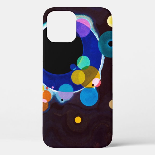 Coques Case-Mate iPhone Plusieurs cercles, Wassily Kandinsky (Verso)