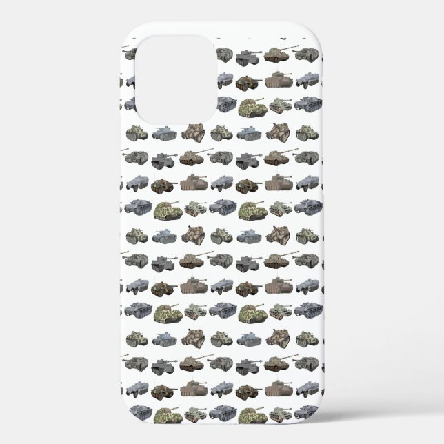 Coques Case-Mate iPhone Plusieurs chars 2ÈME GUERRE MONDIALE allemands (Verso)