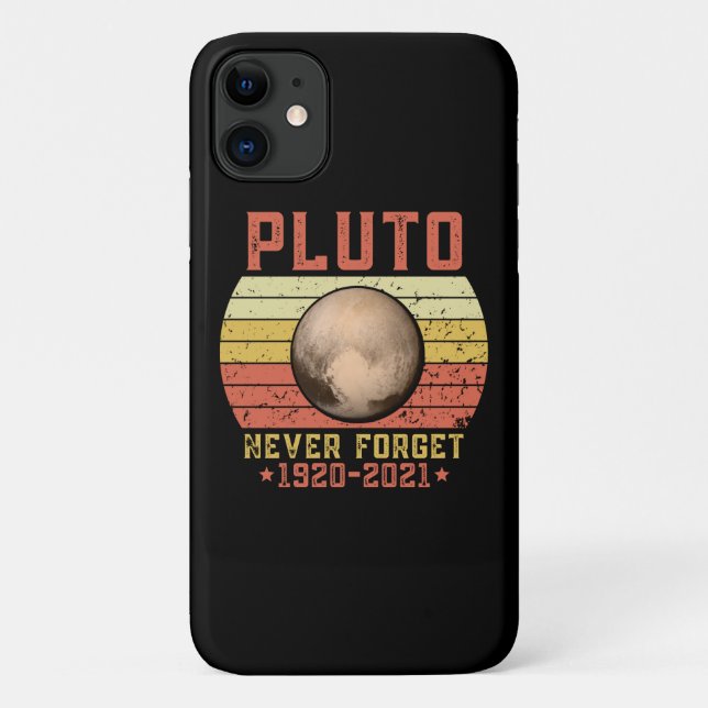 Coques Case-Mate iPhone pluto NEVER FORGET (Dos)