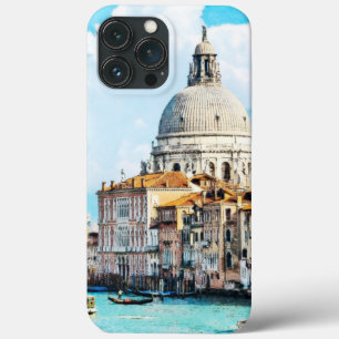 Etui iPhone Case-Mate Plutôt chic Italie Venise Canal Pastel Aquarelle