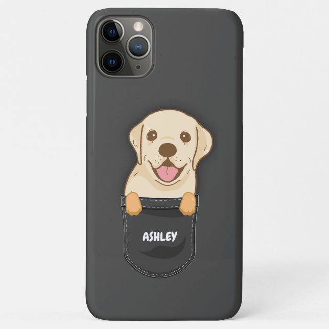 Coques Case-Mate iPhone Poche Labrador Retriever mignon chien propriétaire (Dos)