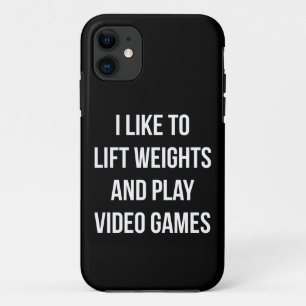 Etui iPhone Case-Mate Poids de levage et jeux vidéo - entraînement de je