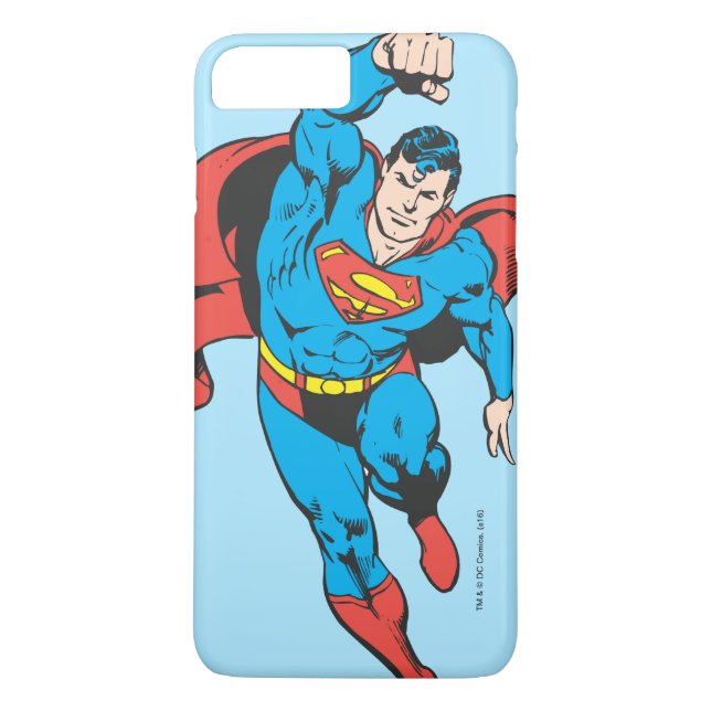 Coques Case-Mate iPhone Poing gauche Superman levé (Dos)