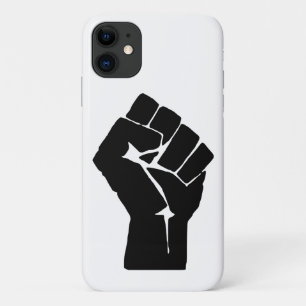 Case-Mate iPhone Case Poing noir levé - Manifestation de résistance