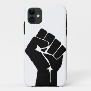Case-Mate iPhone Case Poing noir levé - Manifestation de résistance