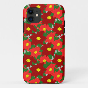 Case-Mate iPhone Case Poinsettias de Noël