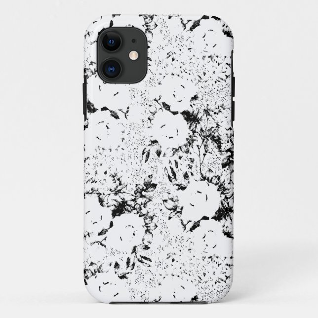Coques Case-Mate iPhone Point, vache noire (Dos)
