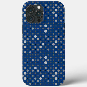 Case-Mate iPhone Case Pointe Polka 01.Bleu gris BG