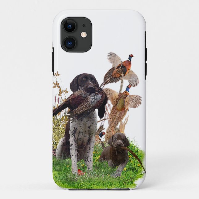 Coques Case-Mate iPhone Pointeur à poils courts allemand (Dos)