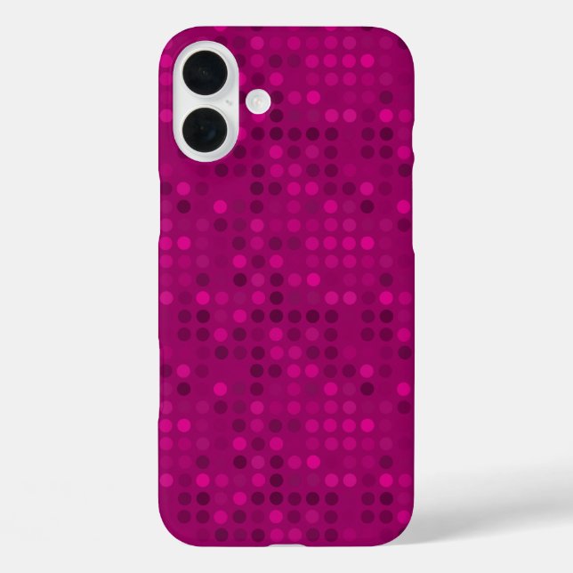 Coques Case-Mate iPhone points de prune en velours rouge (Verso)