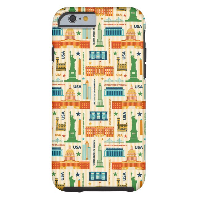 Coques Case-Mate iPhone Points de repère des Etats-Unis d'Amérique (Dos)