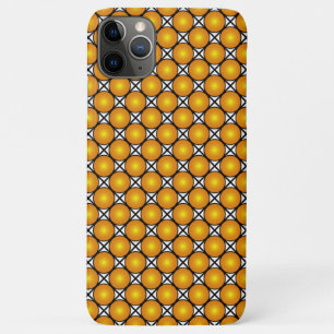 Case-Mate iPhone Case Points dorés lumineux Motif à carreaux noir et bla