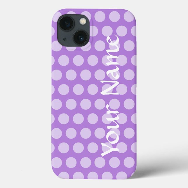 Coques Case-Mate iPhone Points Lavender Marocain Moods (Verso)