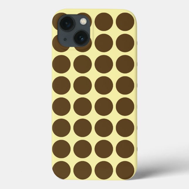 Coques Case-Mate iPhone Points neutres de crème de Pecan (Verso)