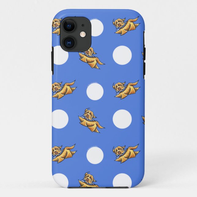 Coques Case-Mate iPhone Pois Havanais (Dos)